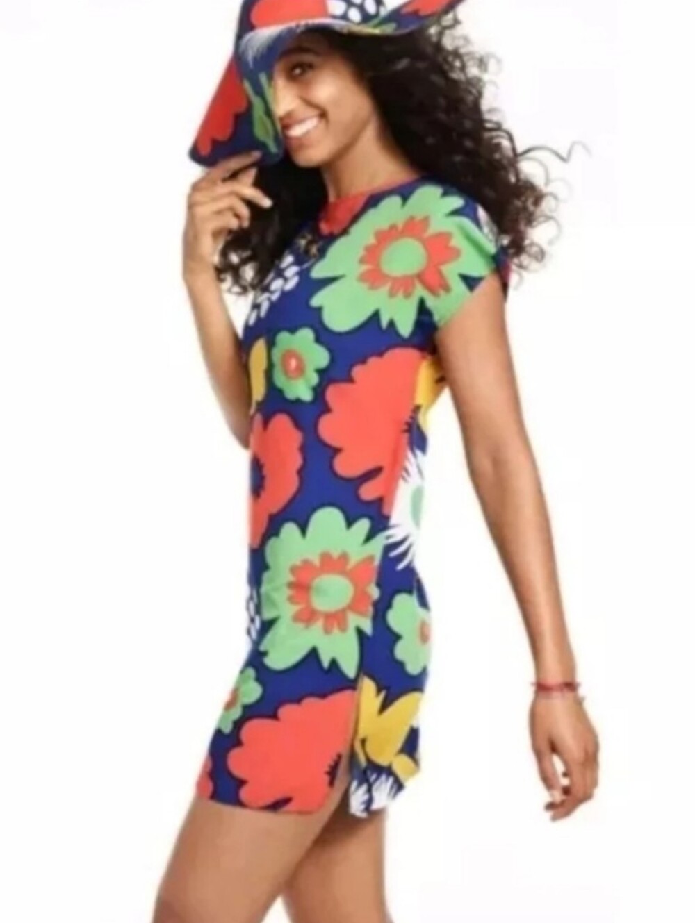 Marimekko x Target Kukkatori Retro Floral Tunic Mini Dress